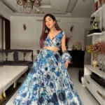 Enchanted Jimmy Organza Silk Lehenga Set