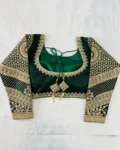 Leela Cobra: Exquisite Full Sleeves Bridal Blouse