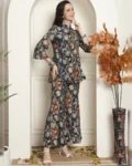 Multicolor Floral Fusion Co-ord Set - Ethnic Ensemble