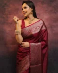 Organic Banarasi Lichi Silk Sarees for Weddings