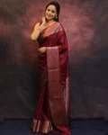 Organic Banarasi Lichi Silk Sarees for Weddings