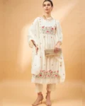 Women Viscose Rayon Kurta With Pant And Dupatta Set