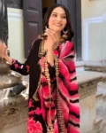 Women Muslin Kurta With Pant And Dupatta Set