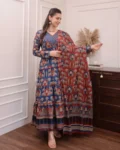 New Heavy Pure Cotton Anarkali Suit Set