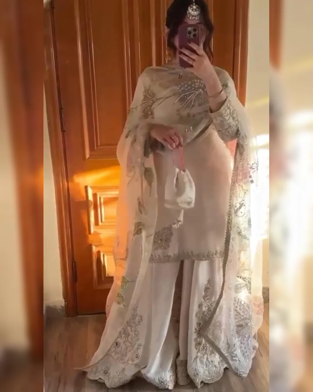 New Super Hit 3-Colour Designer Chinon Suit with Sequins Embroidery Work and Full Flair Gharara video