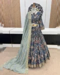 Exquisite Wedding Collection Lehenga Choli with Heavy Embroidery Sequence Work