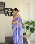 Elegant Printed Sequence Saree Collection