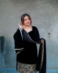 Designer Party Wear Viscose Velvet Top and Pant with Fancy Dupatta