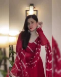Stunning Faux Georgette Gown, Plazo, and Digital Print Dupatta Set