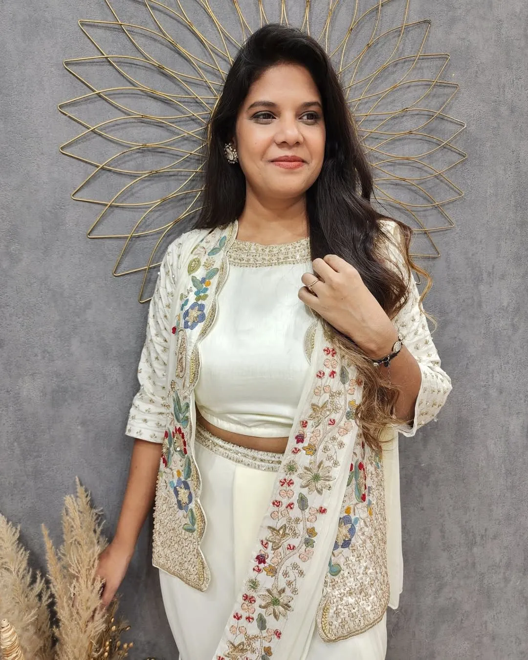 Super Trending Party Wear Koti with Sarara – Embroidery Detailing video