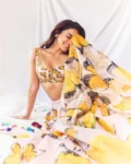 Exquisite Floral Tabby Silk Lehenga Collection