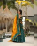 Premium Heavy Rayon Digital Printed Anarkali Gown with Georgette Dupatta
