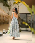 Premium Heavy Rayon Digital Printed Anarkali Gown with Georgette Dupatta
