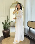 Elegant Printed Georgette Kurta with Chanderi Silk Pant & Dupatta Set