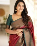 Premium Soft Lichi Silk Saree with Rich Pallu & All-Over Jacquard Weaving