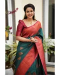 Premium Soft Lichi Silk Saree with Rich Pallu & All-Over Jacquard Weaving