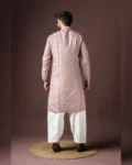 Men’s Baarati Vol 06 Festive Kurta with Bottom Set in Blended Cotton & Art Silk