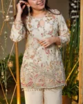 Heavy Crepe Silk Embroidered Kurta Pant Set – Elegant Ethnic Wear