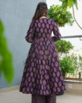 Rayon Digital Printed Anghrakha Kurti with Bottom