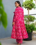 Rayon Digital Printed Anghrakha Kurti with Bottom (2 PCS)