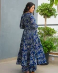 Rayon Digital Printed Anghrakha Kurti with Bottom