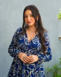 Rayon Digital Printed Anghrakha Kurti with Bottom