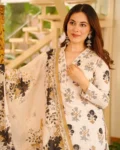 Cambric Cotton Straight Printed Kurti Set with Bottom & Dupatta
