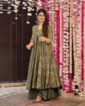 Pure Muslin Digital Printed Kurti Set with Bottom & Dupatta (3 PCS)
