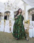 Pure Muslin Digital Printed Kurti Set with Bottom & Dupatta