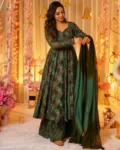 Pure Muslin Digital Printed Kurti Set with Georgette Dupatta