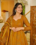 Muslin Digital Printed Kurti Set with Bottom & Dupatta