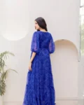 Heavy Faux Georgette Fully Flared Digital Printed Anarkali Gown