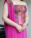 Royal Glam Ready-To-Wear Rangoli Silk Drape Saree