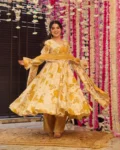 Mango Delight Soft Cotton Anarkali Suit Set