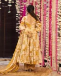 Mango Delight Soft Cotton Anarkali Suit Set