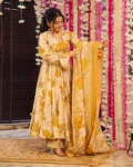Mango Delight Soft Cotton Anarkali Suit Set