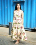 Pure Cotton Floral Top & Skirt Co-Ord Set