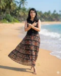 Women's Pure Cotton Top & Skirt Co-Ord Set