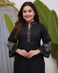 Women's Premium Cotton Embroidered Co-Ord Set