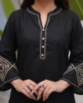 Women's Premium Cotton Embroidered Co-Ord Set