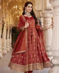 Premium Ready-to-Wear Heavy Cosmos Anarkali Suit Set