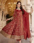 Premium Ready-to-Wear Heavy Cosmos Anarkali Suit Set