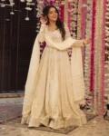 Premium Ready-to-Wear Fox Georgette Anarkali Suit Set – 3 Piece