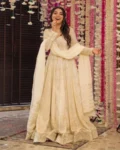 Premium Ready-to-Wear Fox Georgette Anarkali Suit Set – 3 Piece