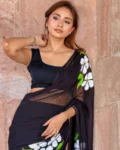 Premium Pure Siffon Handwork Saree