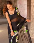 Premium Pure Siffon Handwork Saree